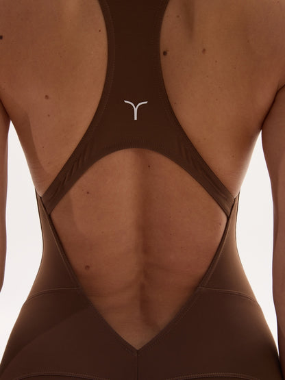 Salopetă FITRUN Salopetă YOGA Scurt „Nisip VE”