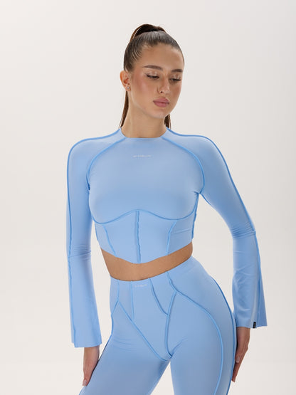 FITRUN Long Sleeve-Corset DISCO Versa "Sky VE"